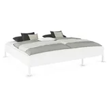 Rauch Möbel Bett Weiß, 240x200 cm Blauer Engel, Goldenes M, Made in Germany, Schlafzimmer, Betten, Futonbetten