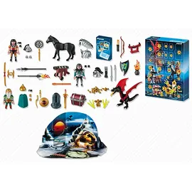 Playmobil Christmas Adventskalender Kampf um den Drachenschatz (5493)