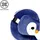 Puckator Relaxeazzz Plüsch Pinguin Reisekissen 14 x 27 x 6 cm Blau