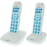 LOGICOM Comfort 250 Duo Schnurlostelefone Touchscreen Weiß