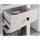 furn.design Nachtschrank Hooge 59 x 62 x 45 cm Weiß