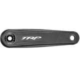 TRP Kurbelgarnitur EVO 12 Alu CK-8050 165 mm Schwarz/silber - steife & präzise Antriebsbasis