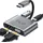 inca ITPC-06TX USB-C Hub 4-in-1 Aluminium 4K 30 Hz 100 W PD