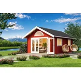 Lasita Maja Caroline 5,75 x 4,10 m Rot