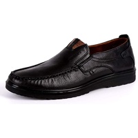 Asifn Loafers Herren Leder Fahrschuhe Mokassin Schuhe Aus Weichem Leder Komfort Business Hausschuhe Atmungsaktiv Weich Handmade(Schwarz,47 EU - 47 EU