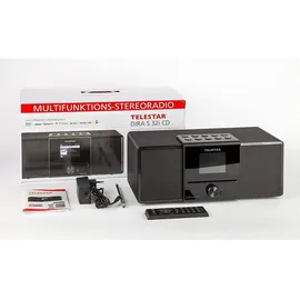 Telestar DIRA S 32i CD – Internetradio/DAB+Radio (Stereo, CD-Player, Streamingdienste, USB-Aufnahme, Bluetooth, WLAN), Radio, Weiss