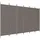 vidaXL Paravent Anthrazit 300x200 cm Stoff