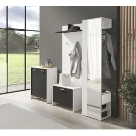 INOSIGN Garderobenpaneel Ben weiß