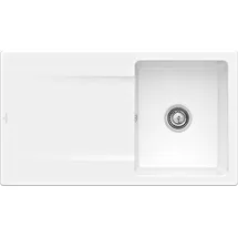 Villeroy & Boch Siluet 50 weiß alpin + Handbetätigung