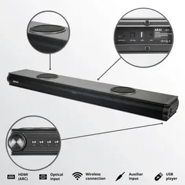 Akai ASB-29 Schwarz