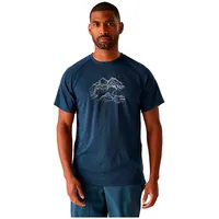 Regatta Escade Kurzarm-t-shirt - Moonlight Denim - L