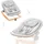 hauck Alpha + grey inkl. Alpha Bouncer 2 in 1 hearts grey