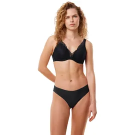 Triumph Body Make-Up Illusion Lace WP mit Bügel, Gepolstert, Verstellbare Träger, 90C, Schwarz