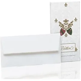RÖSSLER Rössler, Papier Zerkall Bütten Briefumschlagpack 20/DL, matt,