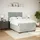 vidaXL Boxspringbett 140 x 200 cm Hellgrau