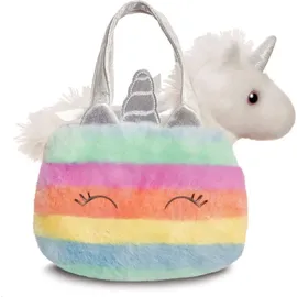 AURORA Fancy Pals Regenbogen Einhorn 20 cm Bunt