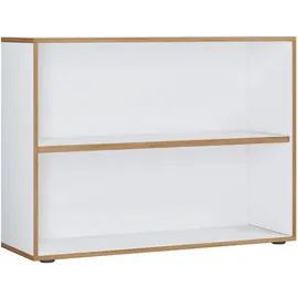 VCM Salia Aktenregal 80 x 30 x 180 weiß