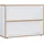 VCM Salia Aktenregal 80 x 30 x 180 weiß