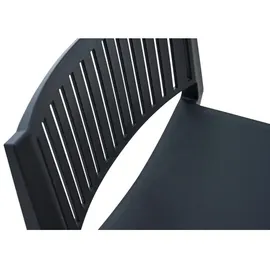 Siena Garden Barstuhl Lane 50 x 52 x 98 cm Grau