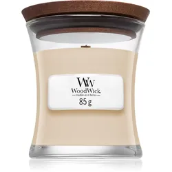Woodwick White Honey Miel Blanc Duftkerze mit Holzdocht 85 g