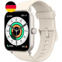 KALINCO Smartwatch Für Damen Herren, Fitnessuhr 1.8 Zoll Mit Telefonfunktion, Fi