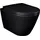 Rak Feeling Wand-WC mit WC-Sitz Schwarz Matt