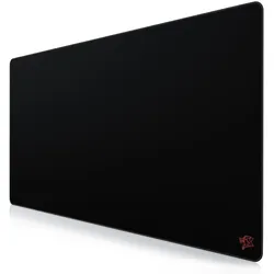 Titanwolf Gaming Mauspad, XXXL Speed Mousepad 1200 x 600 mm, Geschwindigkeit & Präzision, Logo rot