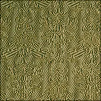 Ambiente Home Ambiente Serviette Elegance Olive Green - Olivgrün