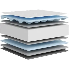 vidaXL Matratze 140 x 200 cm H2 Polyester