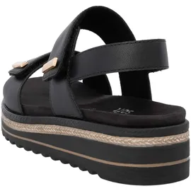 remonte Riemchensandalen Damen Schwarz 39
