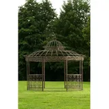 Xxl Luxus Pavillon Romantik Rund 500 Cm Bronze