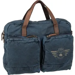 Greenburry Aktentasche Vintage Aviator 5893 Business Bag Blue Edition Violett Herren 