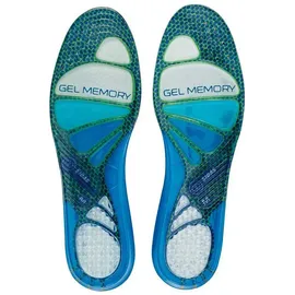SIDAS Gel Memory Kissen Einlegesohlen 42-43 Schwarz/Blau