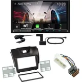 Kenwood DMX8021DABS Android Auto CarPlay Einbauset für Isuzu D-Max 2