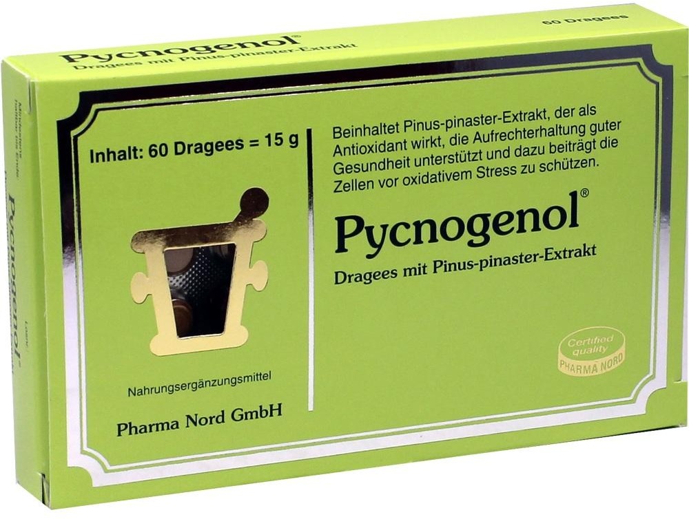 Pycnogenol Kiefernrindenextrakt Pharma Nord 60 ST