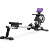 CAPITAL SPORTS Rudergerät, Rudermaschine für Effizientes Krafttraining, Rowing Machine, Hometrainer, Rudergerät für Zuhause 150kg, 105cm Alu-Gl... - Schwarz