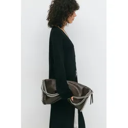 Gina Tricot - Chain bag - Umhängetaschen - Braun - ONESIZE - Dame - Braun - ONESIZE