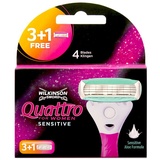 Wilkinson Rasierklingen Quattro for Women Sensitive 4 St.