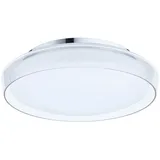 Paulmann Luena 1 rund Chrom, Glas