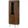 MASSIVMOEBEL24.DE Vitrine Mango 80 x 45 x 180 cm Braun