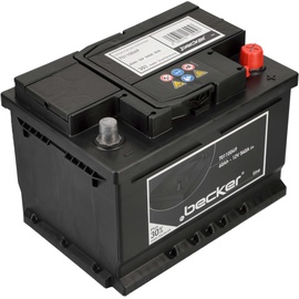 f.becker_line Starterbatterie 12V 60Ah 540A 3.58L