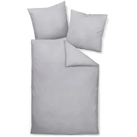 JANINE Interlock Jersey Grau 155 x 220 cm + 80 x 80 cm