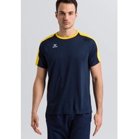 Erima Jungen T-shirt T-Shirt, new navy/gelb/dark navy, XXL, 1081825