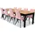 aea Modern Esszimmer Möbel Esstisch + 6 Stühle Komplett Garnitur 7tlg. Set Gruppe