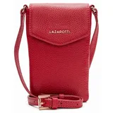 Lazarotti Bologna Leather Handytasche Leder 10 cm Zubehör   Rot Damen