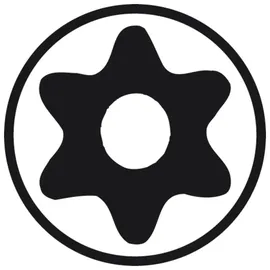 WERA 367/6 TORX BO Kraftform Plus TORX BO-Schraubendrehersatz + Rack,