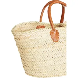Marrakesch Orient & Mediterran Interior Ibiza Korbtasche 55 cm Beige/Braun