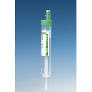 S-Monovetten 10 ml, 92 x 16 mm, Citrat 3,2%, Papieretikett, steril (50 Stck.)