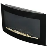 Homcom Wandkamin Schwarz