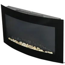 Homcom Wandkamin Schwarz